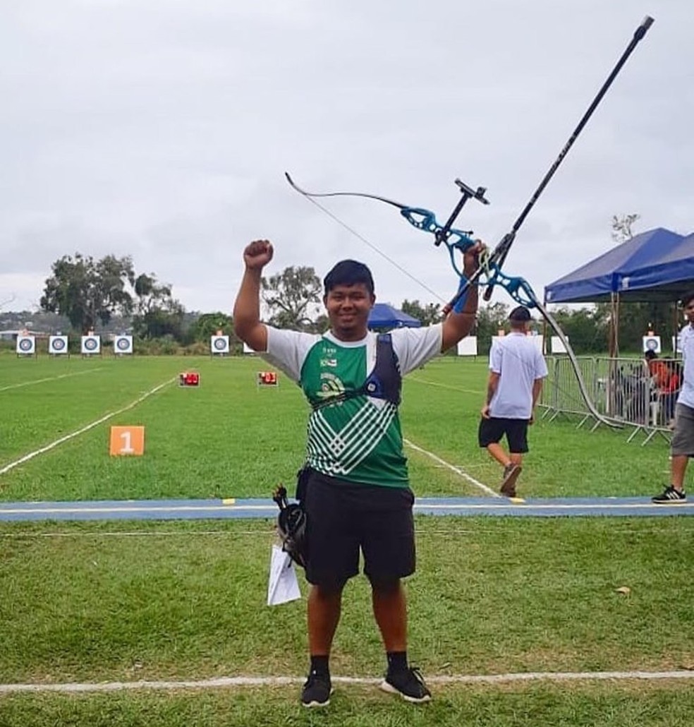 Arqueiro indígena apoiado pela FAS é campeão brasileiro juvenil do Tiro com Arco