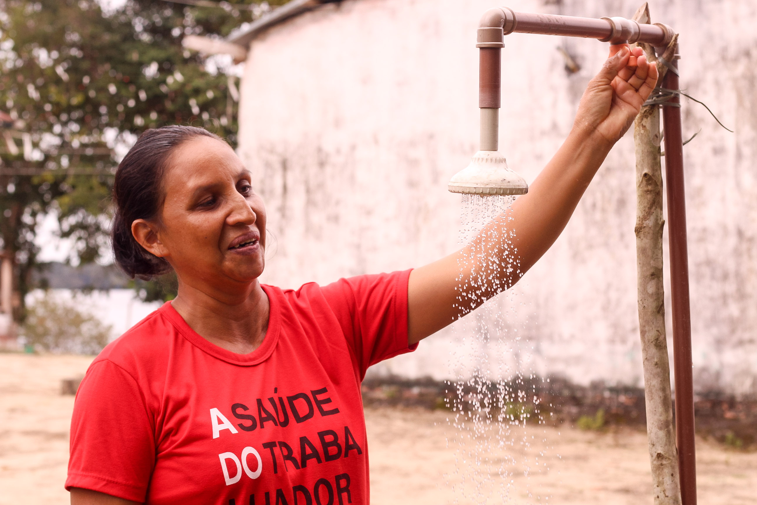 Parceria da FAS e Instituto Coca-cola leva água potável para ribeirinhos no Amazonas